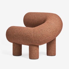 Modern Lounge Chair 'UMI' von WOO - Skulpturaler Designer-Sessel