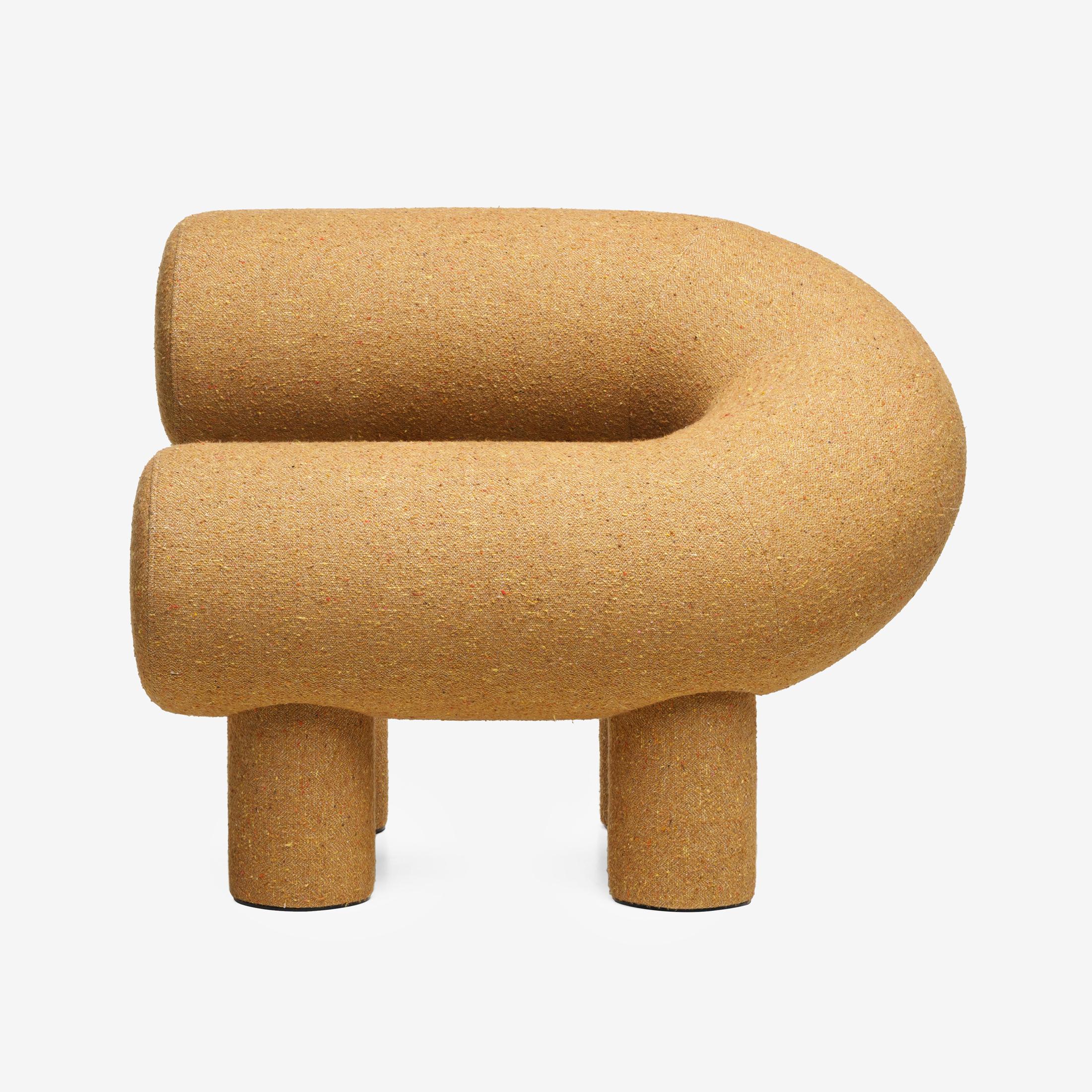 Ukrainian Contemporary Armchair ‘UMI’ by WOO – Bold Geometric Lounge Chair for Minimalist For Sale