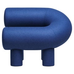 Sillón UMI en tejido de lana
