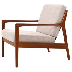 Teak Lounge Chairs USA 75 Folke Ohlsson by DUX