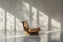 Armchair with Character Bold Silhouette Muted by Joel Escalona No11