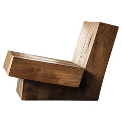 Armchair with Character Bold Silhouette Muted by Joel Escalona No11