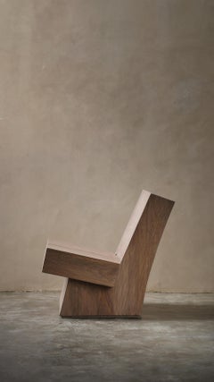 Armchair with Character Bold Silhouette Muted by Joel Escalona No11