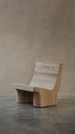 Armchair with Character Bold Silhouette Muted by Joel Escalona No12