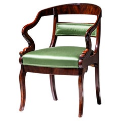 Armchair with Dolphin Motifs, 19th Century
