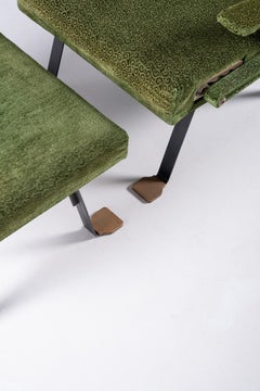 Poltrona con pouf di Ignazio Gardella