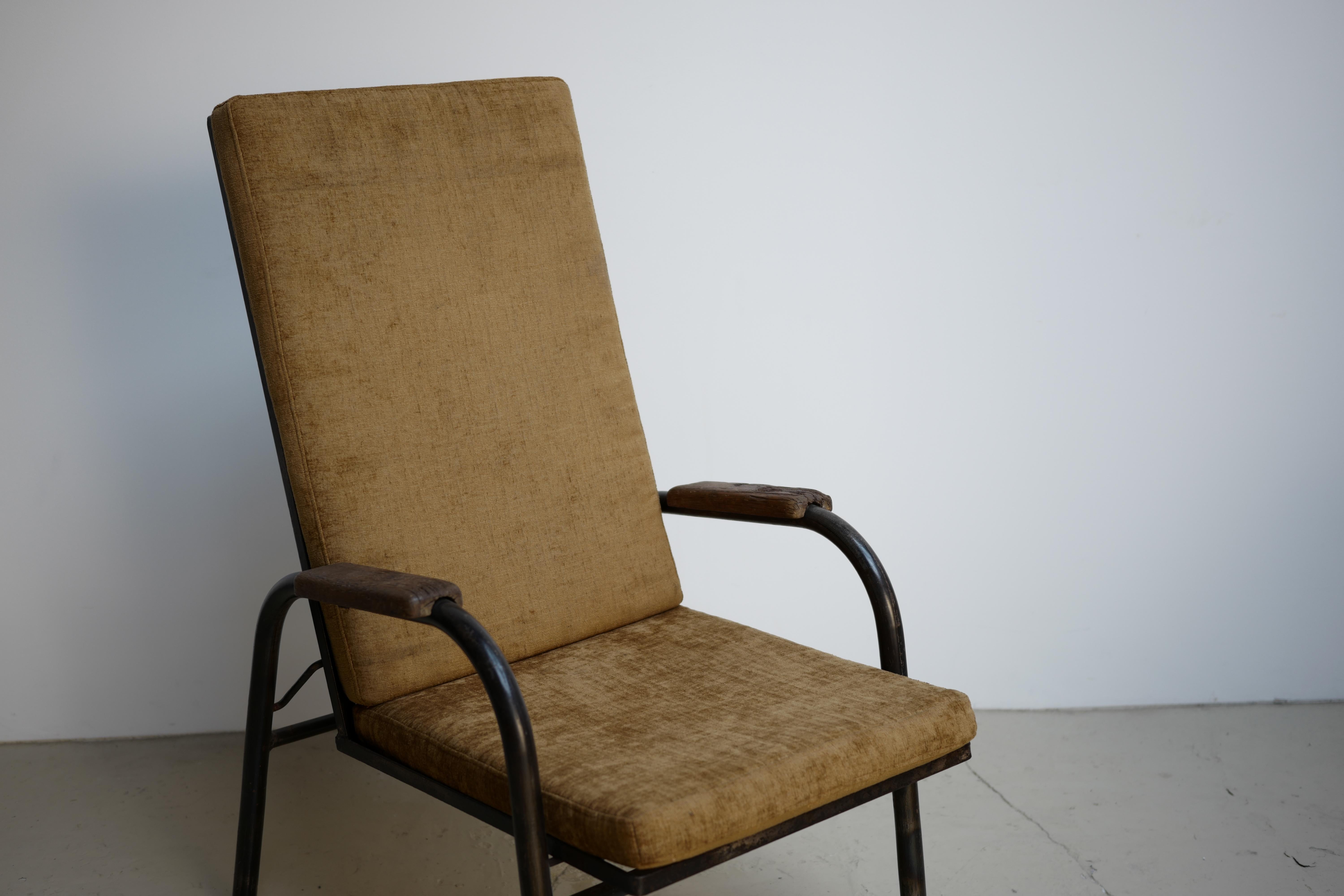 Armchair with Reclining System, Jean Prouvé, 1950s 2