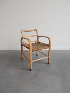 Armchair with Seaweed Seat by Magnus Stephensen for Clausen