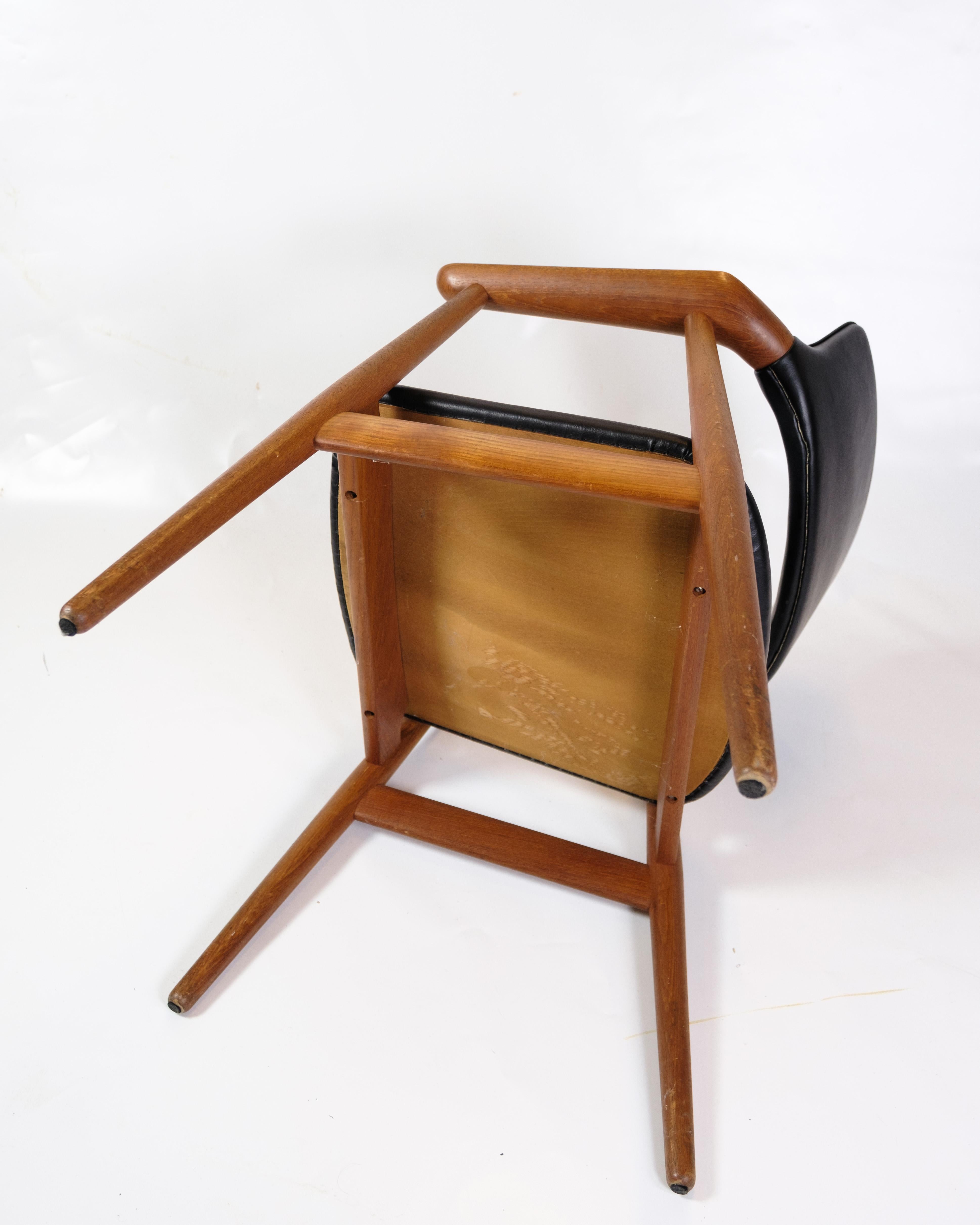 Armchair With Stool Model GM11 Chair By Svend E. Andersen From 1960s For Sale 1