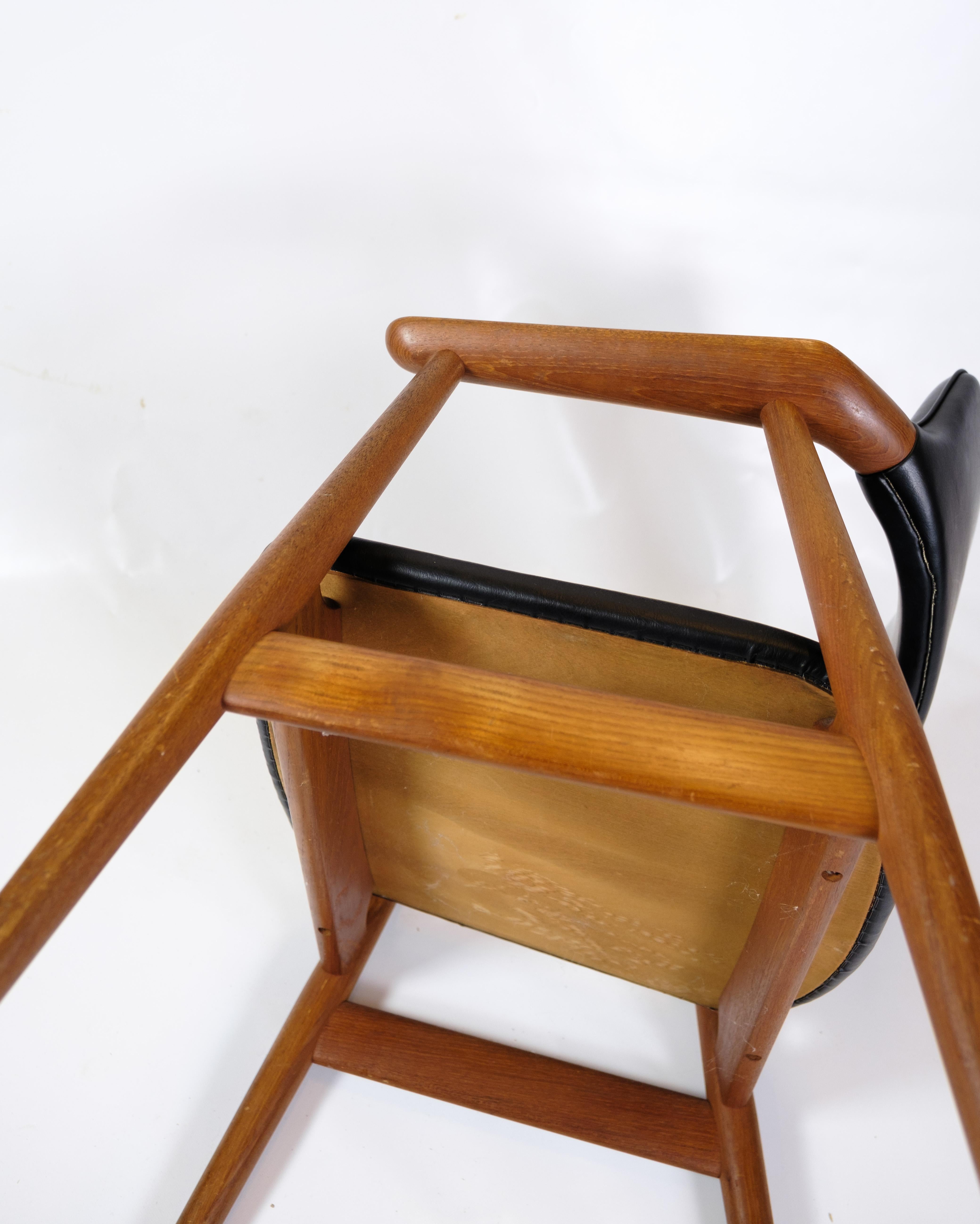 Armchair With Stool Model GM11 Chair By Svend E. Andersen From 1960s For Sale 2