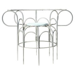 Armchair With The Shells in Metal & Aluminum by Touch With Eyes