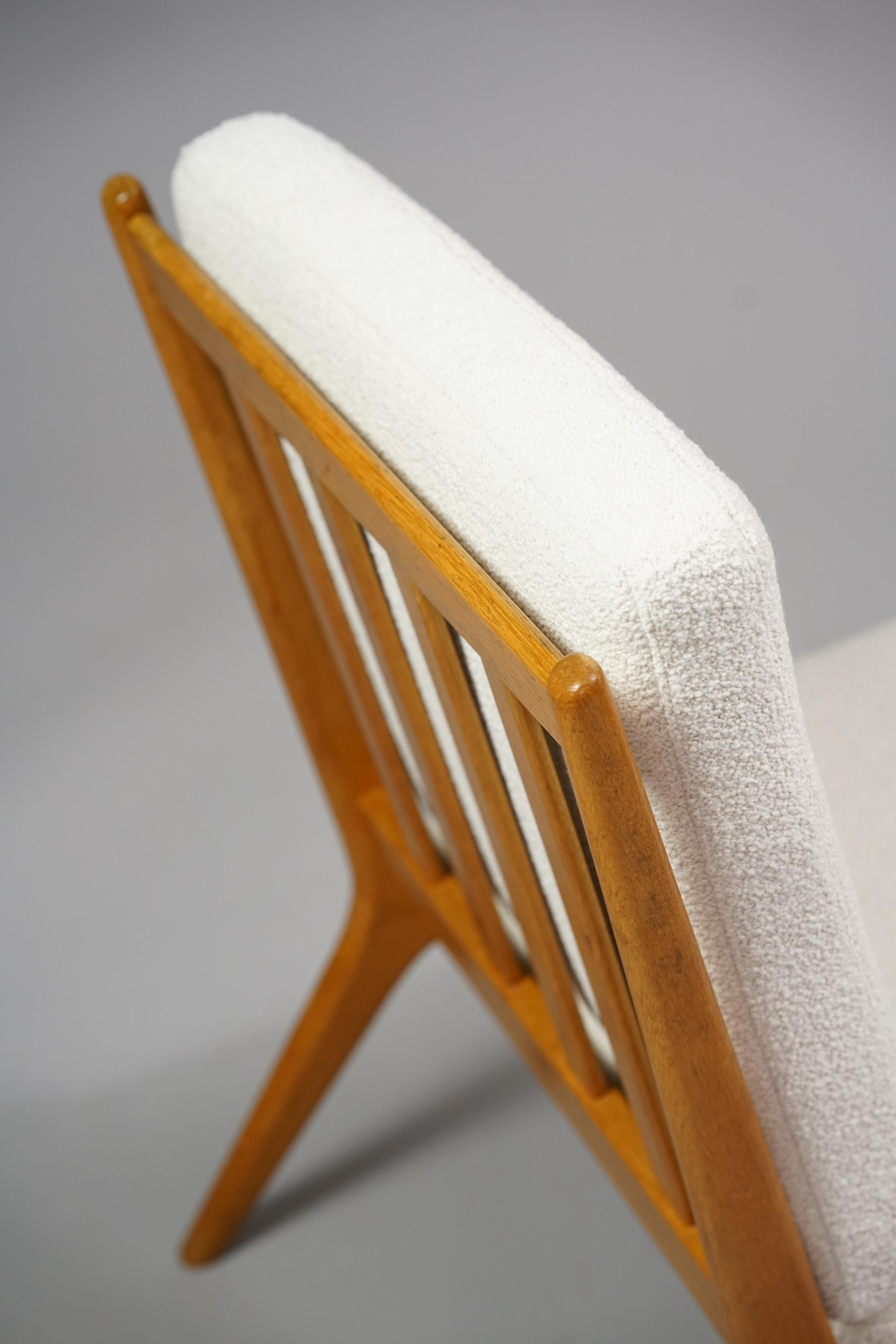 Fabric Armchairs '3 Pieces' by Karl-Erik Ekselius, Sweden for Joc Möbler Vetlanda 1960s For Sale