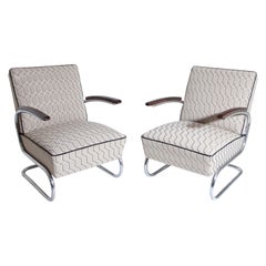 Armchairs After Thonet S411, Midcentury, 20th Century