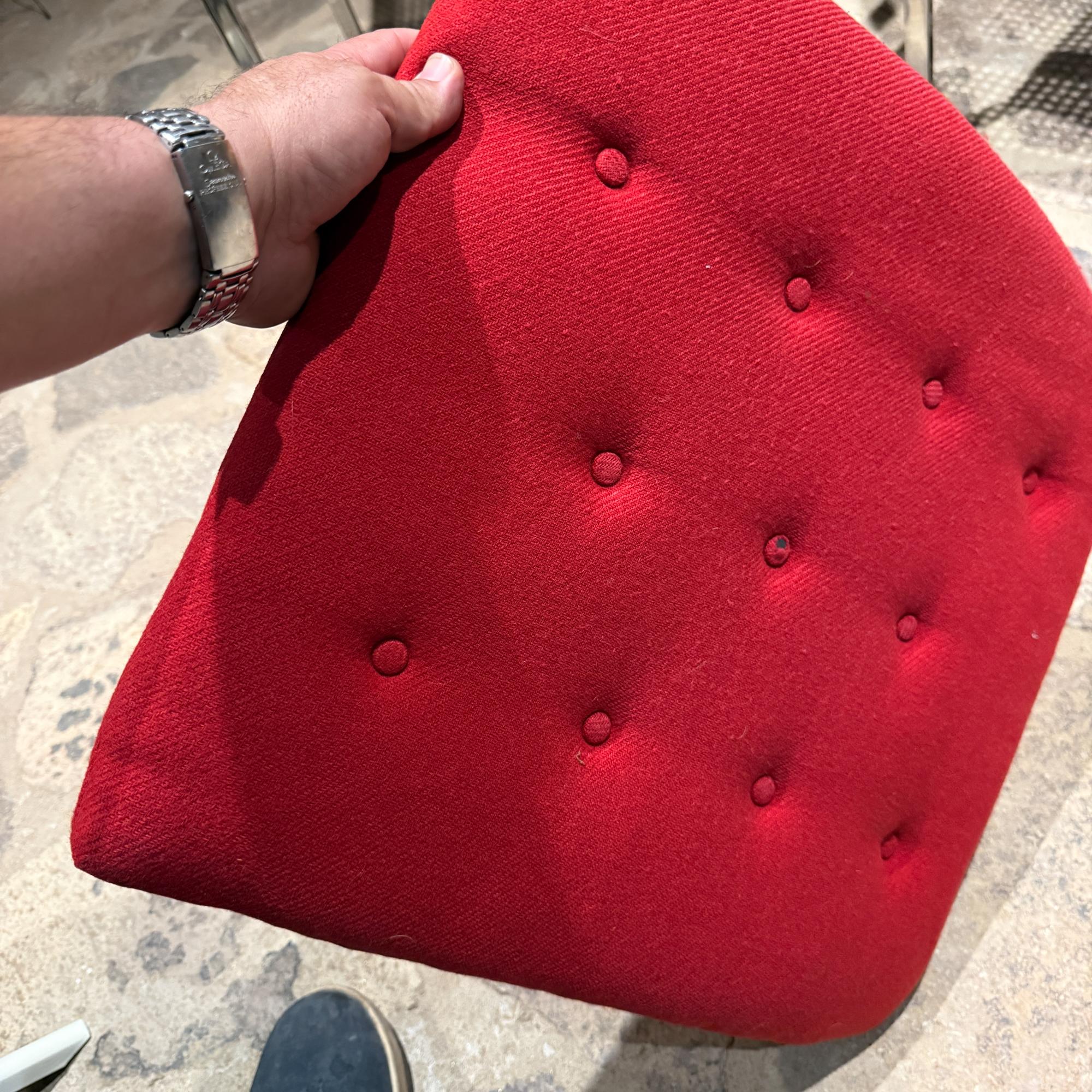 Armchairs Attributed to Milo Baughman.Mid-Century Modern Chrome and Cane In Good Condition For Sale In Chula Vista, CA