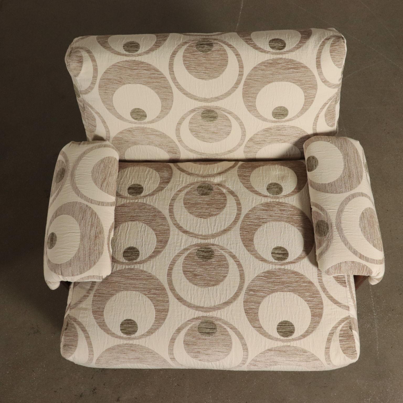 Armchairs Bentwood Foam and Fabric, Italy, 1960s-1970s 3