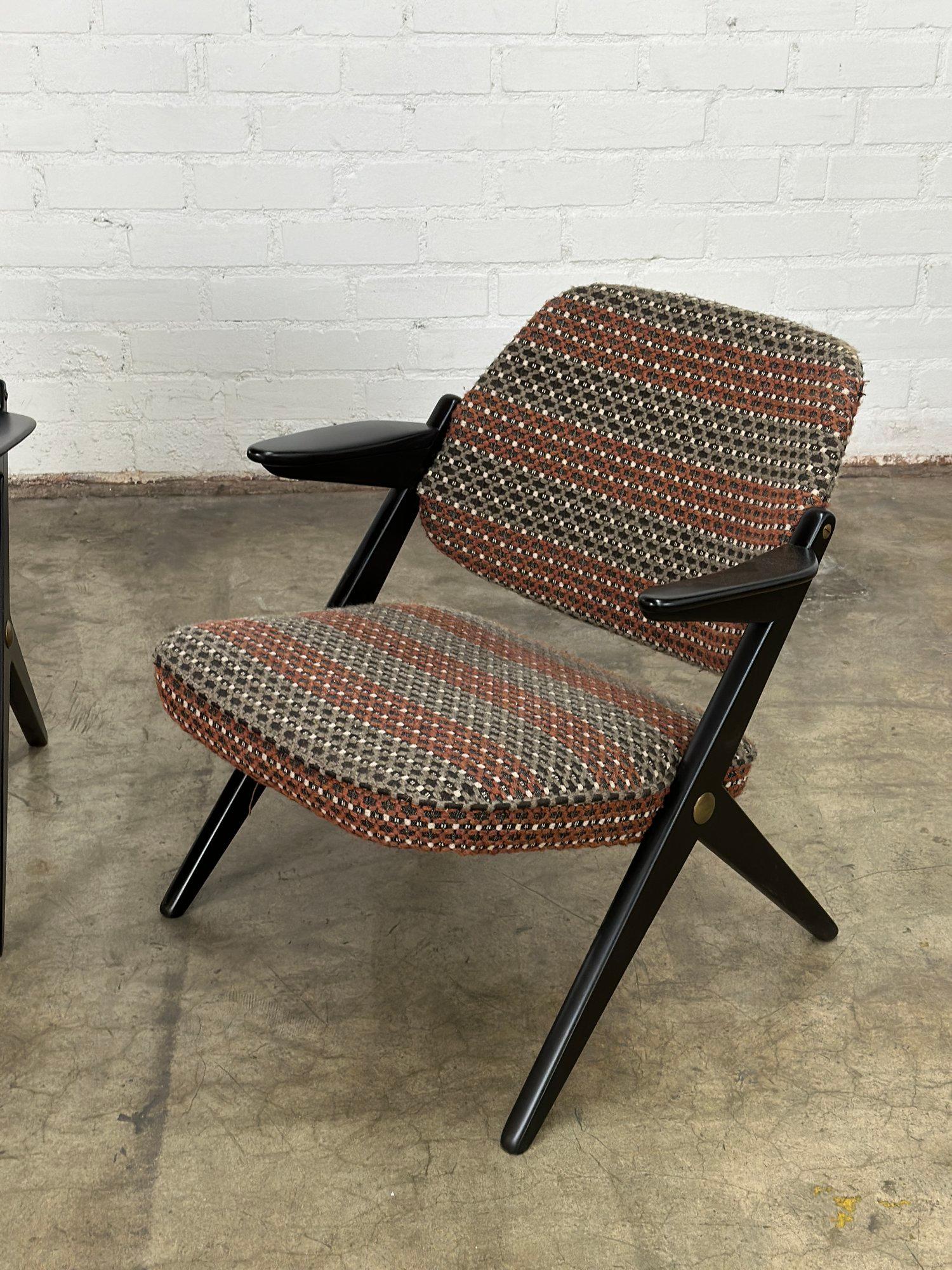 Armchairs by Bengt Ruda for Nordiska Kompaniet - sold separately In Good Condition For Sale In Los Angeles, CA