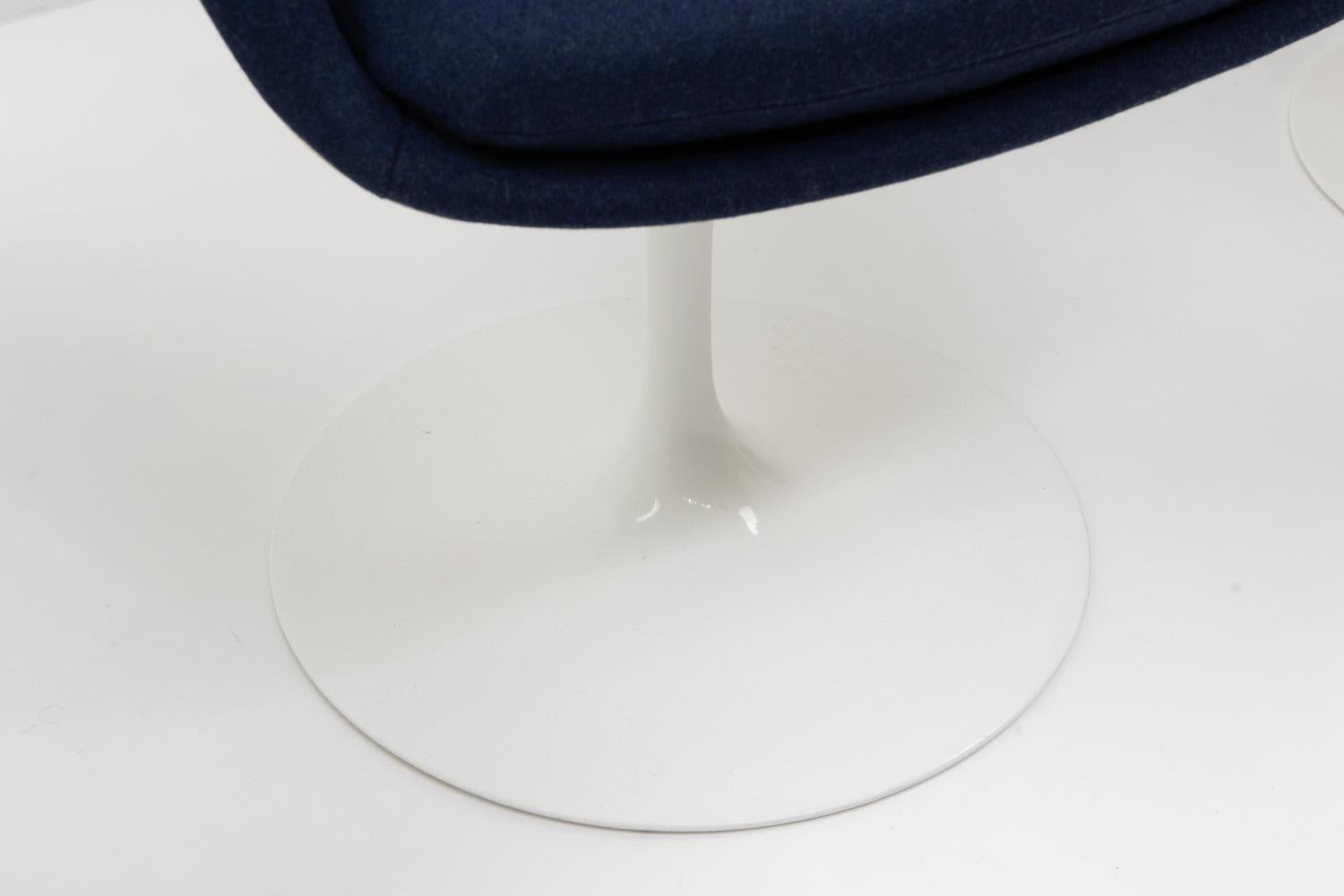 Poltrone di Eero Saarinen per Knoll Swiss Production, anni '70 - set di 4 in vendita 5
