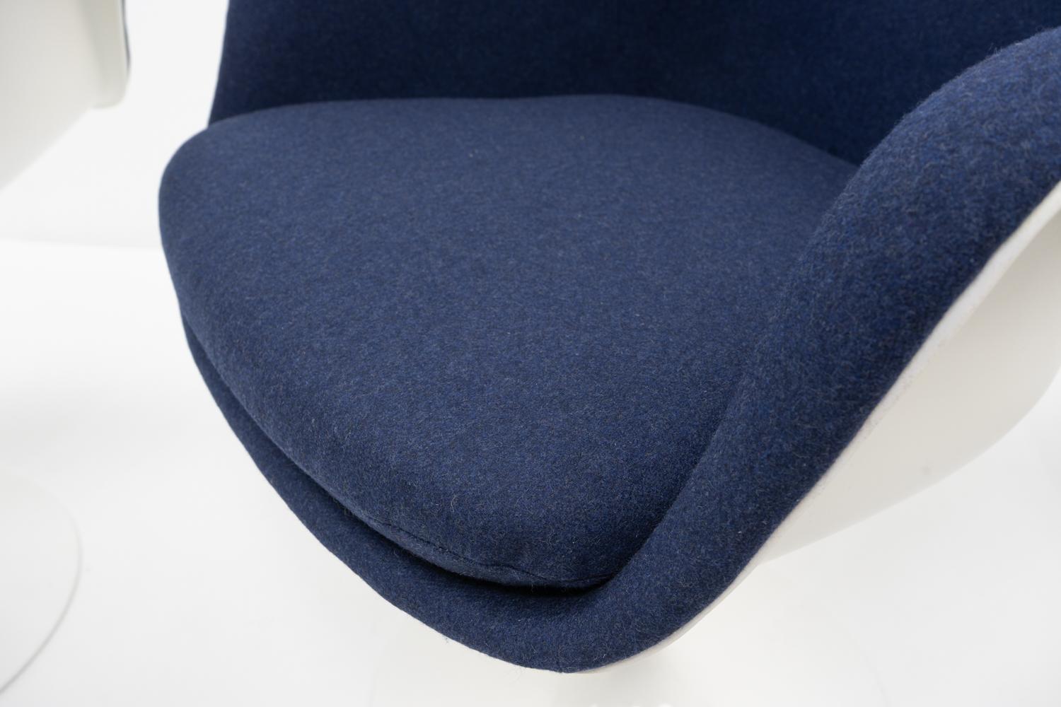 Poltrone di Eero Saarinen per Knoll Swiss Production, anni '70 - set di 4 in vendita 6