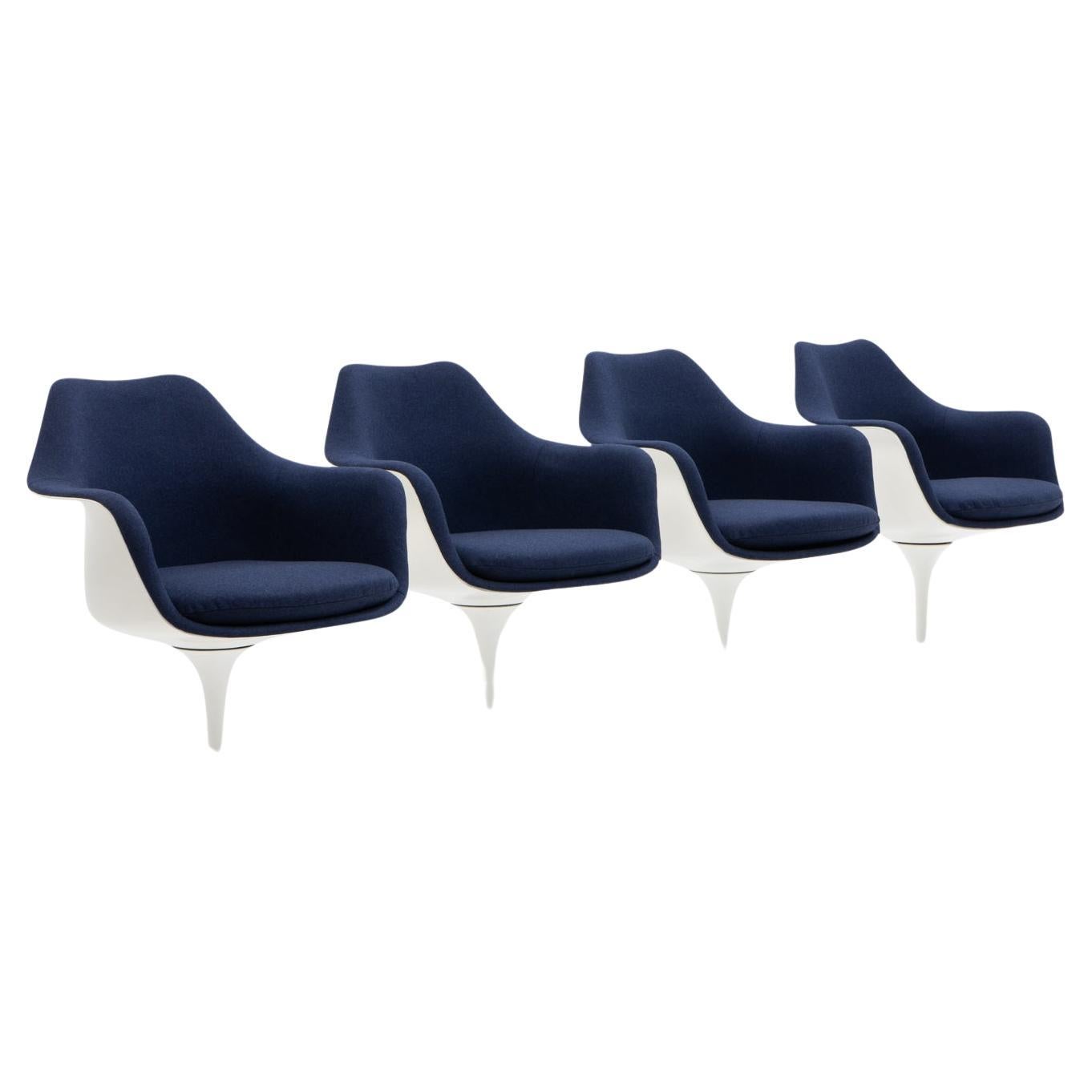 Mid-Century moderno Poltrone di Eero Saarinen per Knoll Swiss Production, anni '70 - set di 4 in vendita