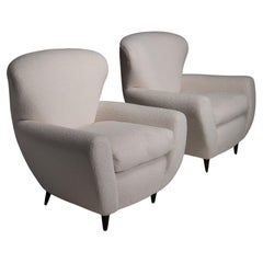 Armchairs by Guglielmo Ulrich, Italy circa 1870