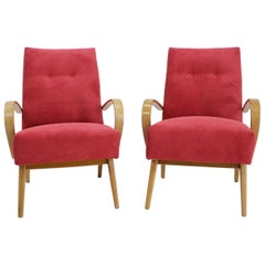 Armchairs by Jaroslav Smidek, 1960s, Set of Two