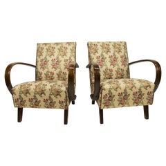 Armchairs by Jindrich Halabala, 1940s, Set of Two