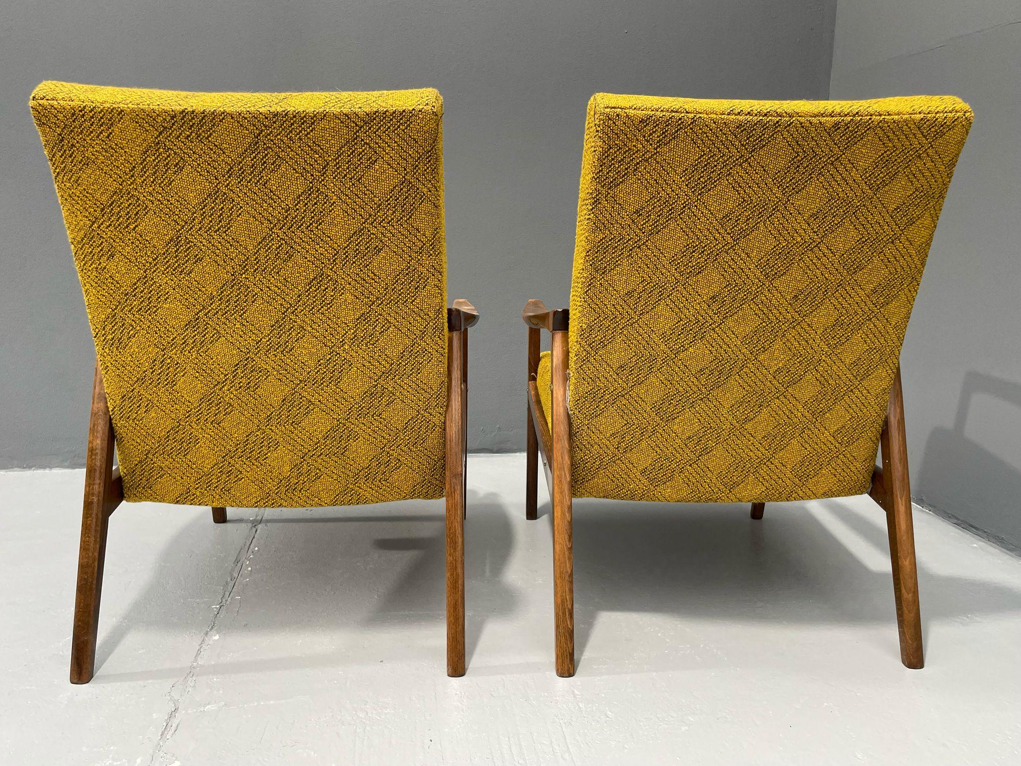 Poltrone di Jiří Jiroutek - Interiér Praha, anni '60-'70 in vendita 6