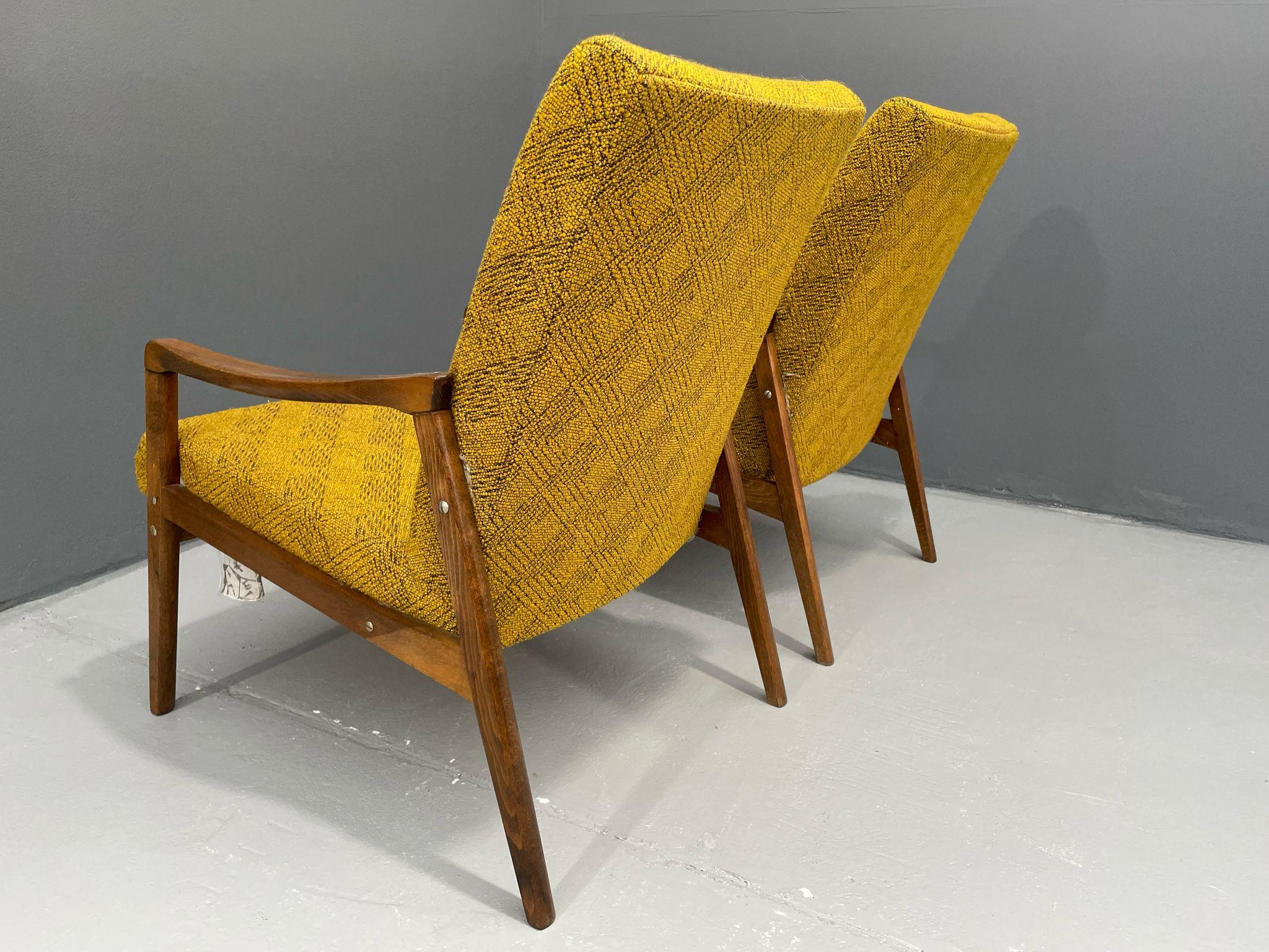 Poltrone di Jiří Jiroutek - Interiér Praha, anni '60-'70 in vendita 7