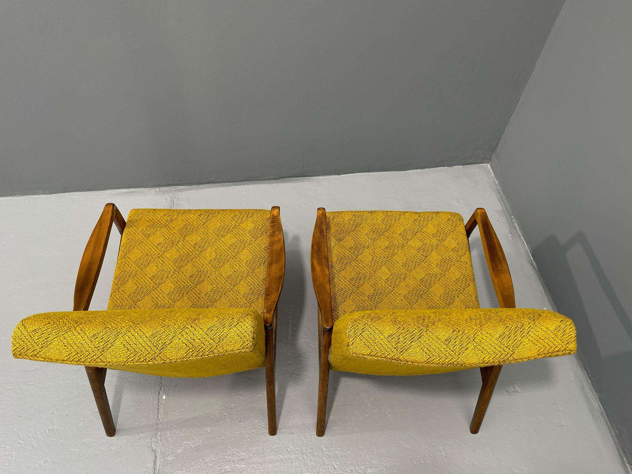 Poltrone di Jiří Jiroutek - Interiér Praha, anni '60-'70 in vendita 11