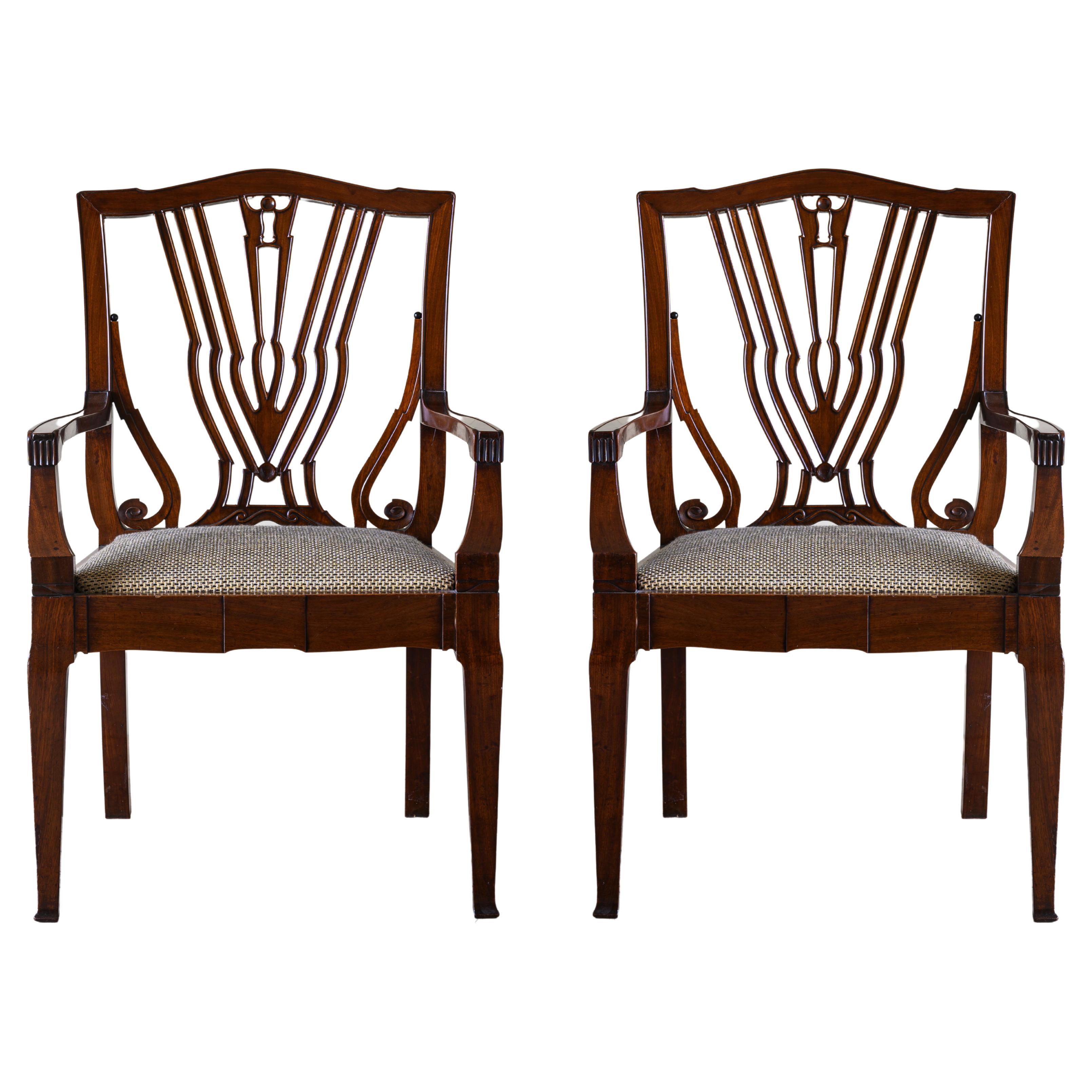 Armchairs by Johan Rohde For Sale