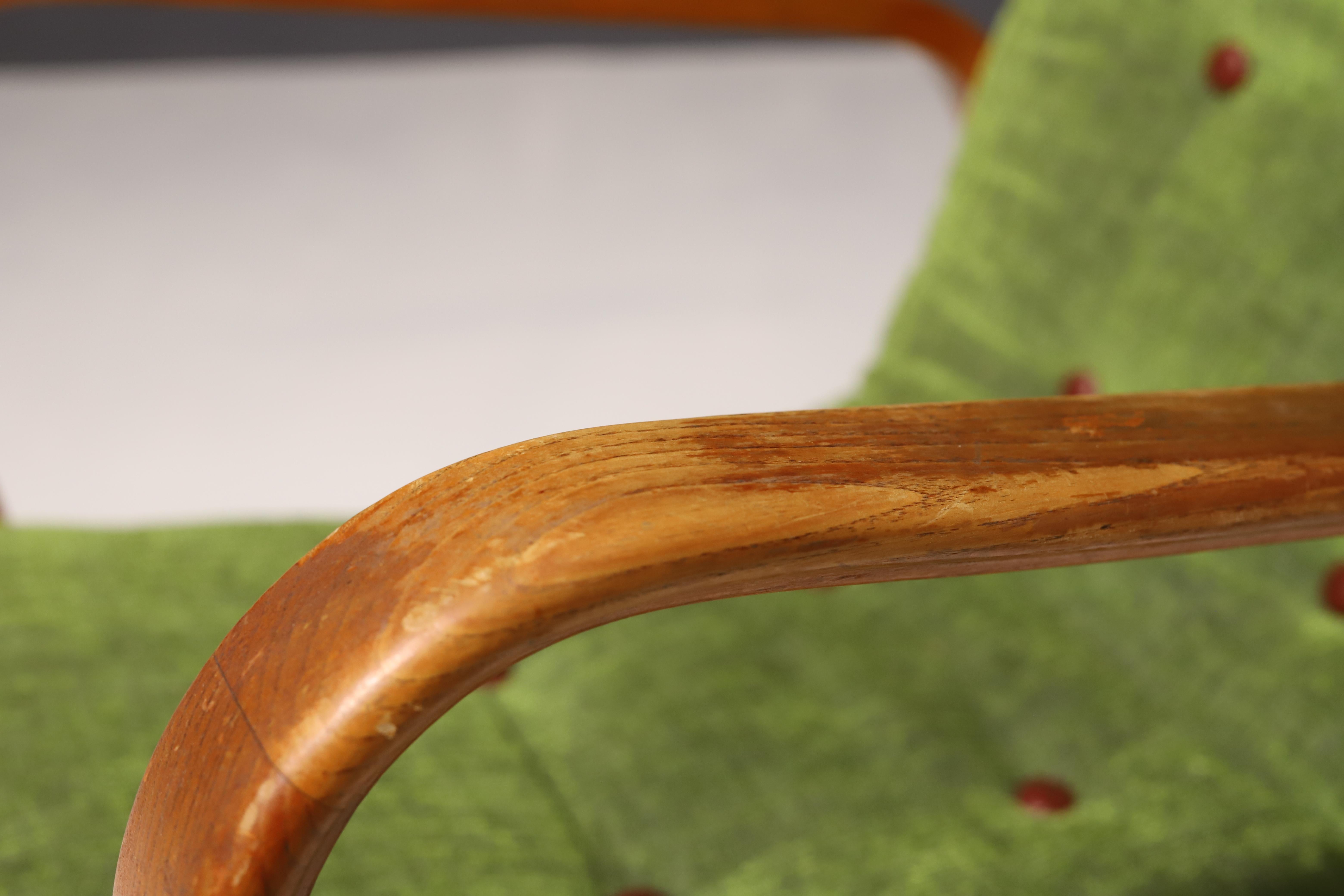 Armchairs by Kropáček and Koželka for Interior Praha, 1940s, Set of 2 7