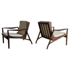Armchairs by “Liceu de Artes e Ofícios”, Brazil 1960s.