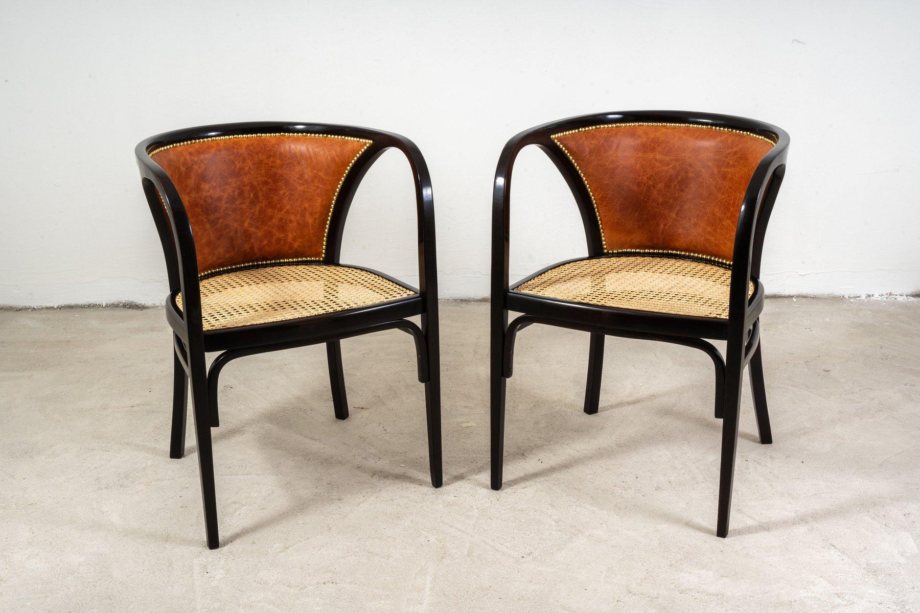 Austrian Armchairs by Marcel Kammerer for Thonet