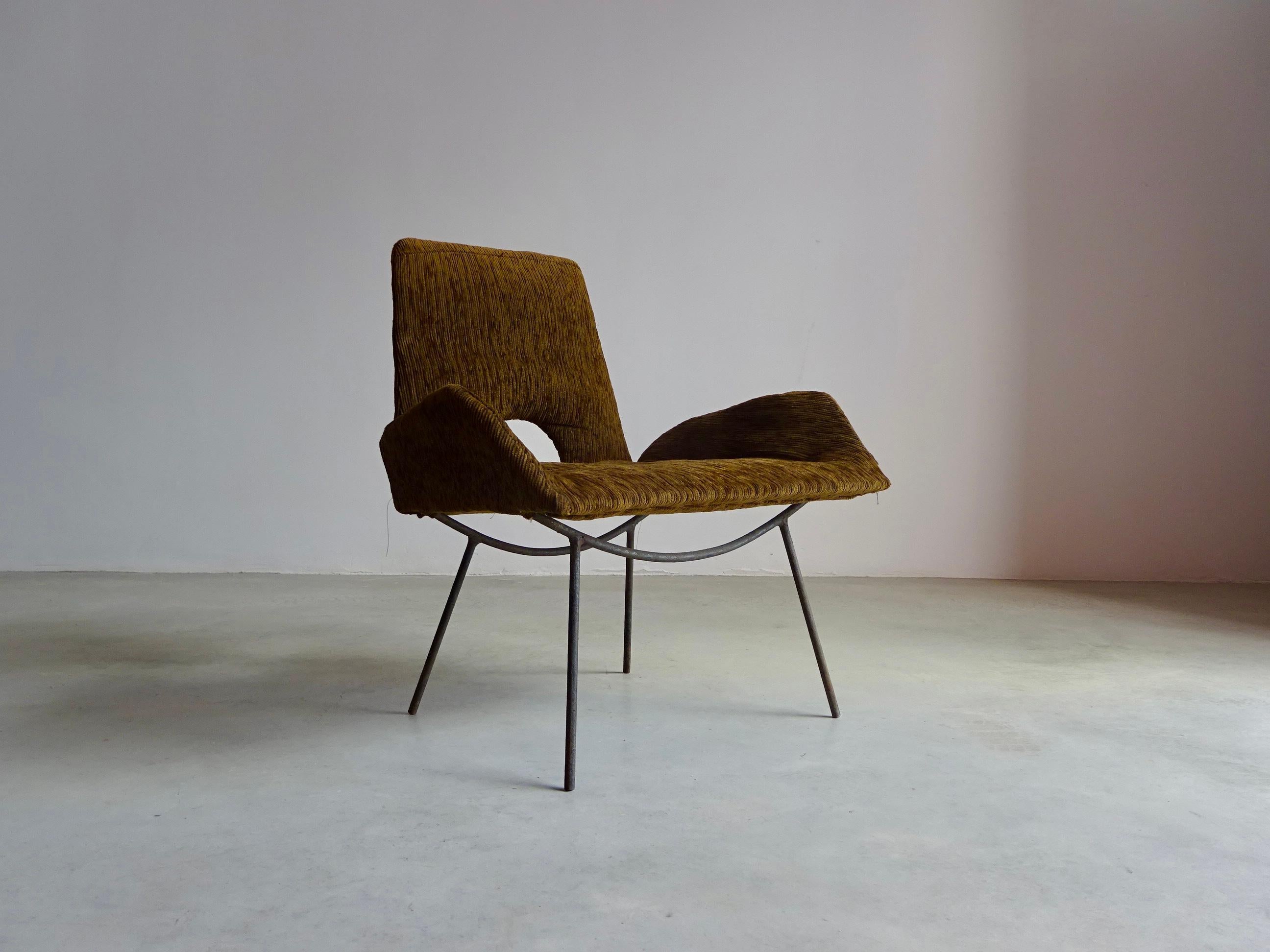Armchairs by Martin Eisler and Carlo Hauner, Brazil 1950s. For Sale 4