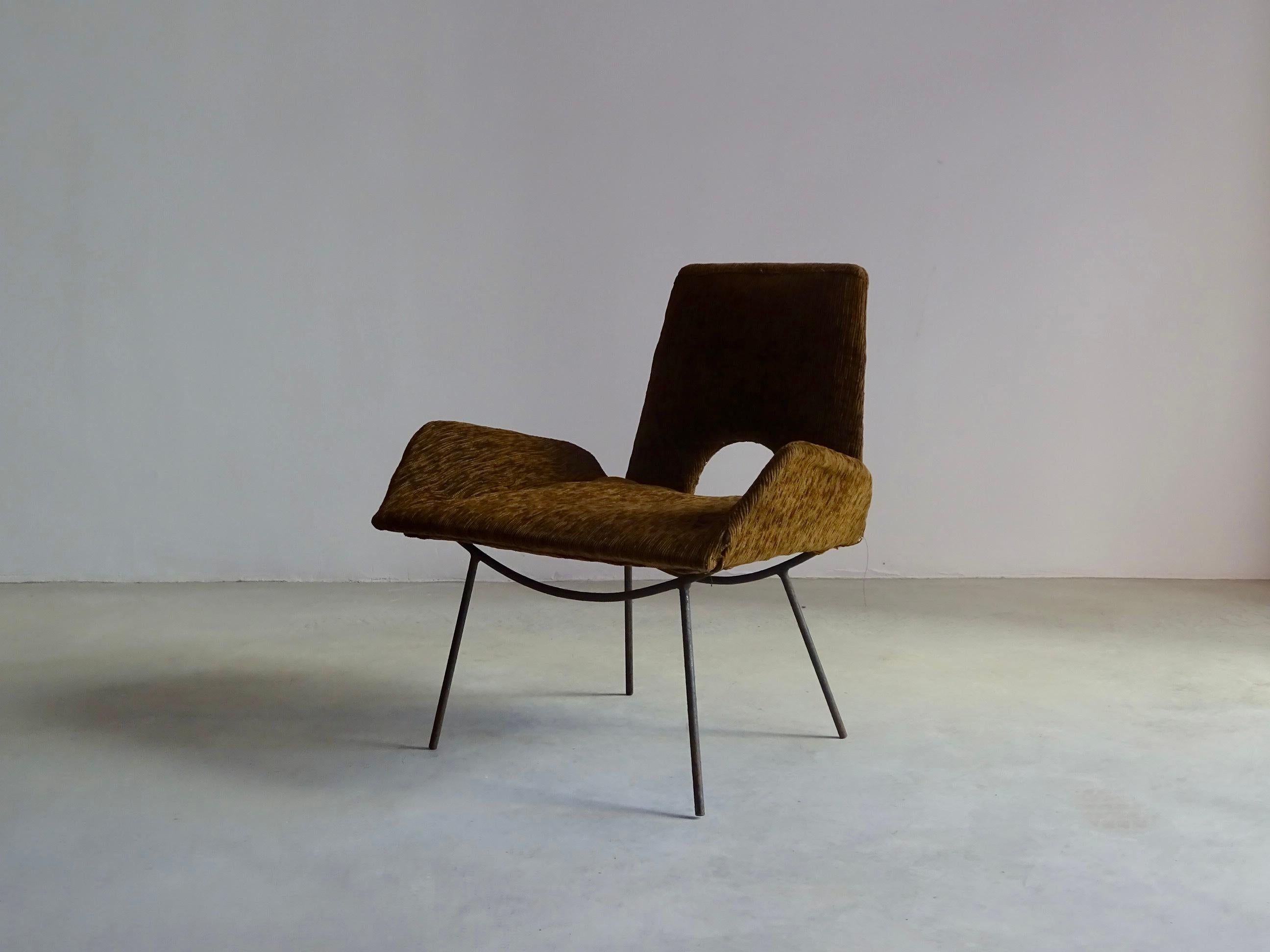 Armchairs by Martin Eisler and Carlo Hauner, Brazil 1950s. For Sale 1