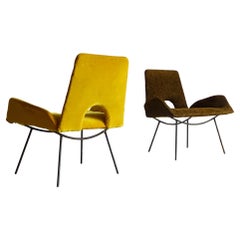 Armchairs by Martin Eisler and Carlo Hauner, Brazil 1950s.