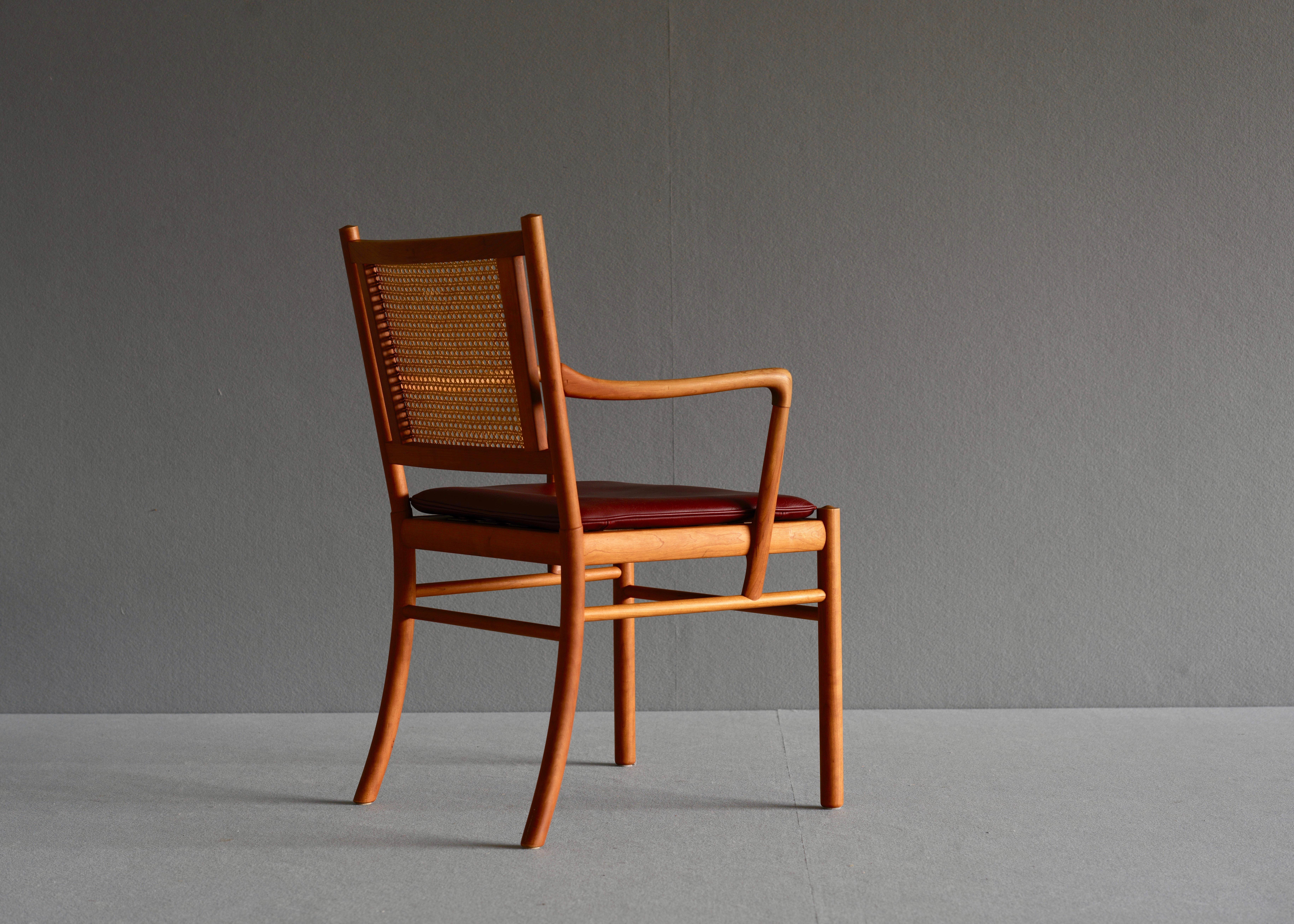 Mid-Century Modern Armchairs by Ole Wanscher for P Jepperson For Sale