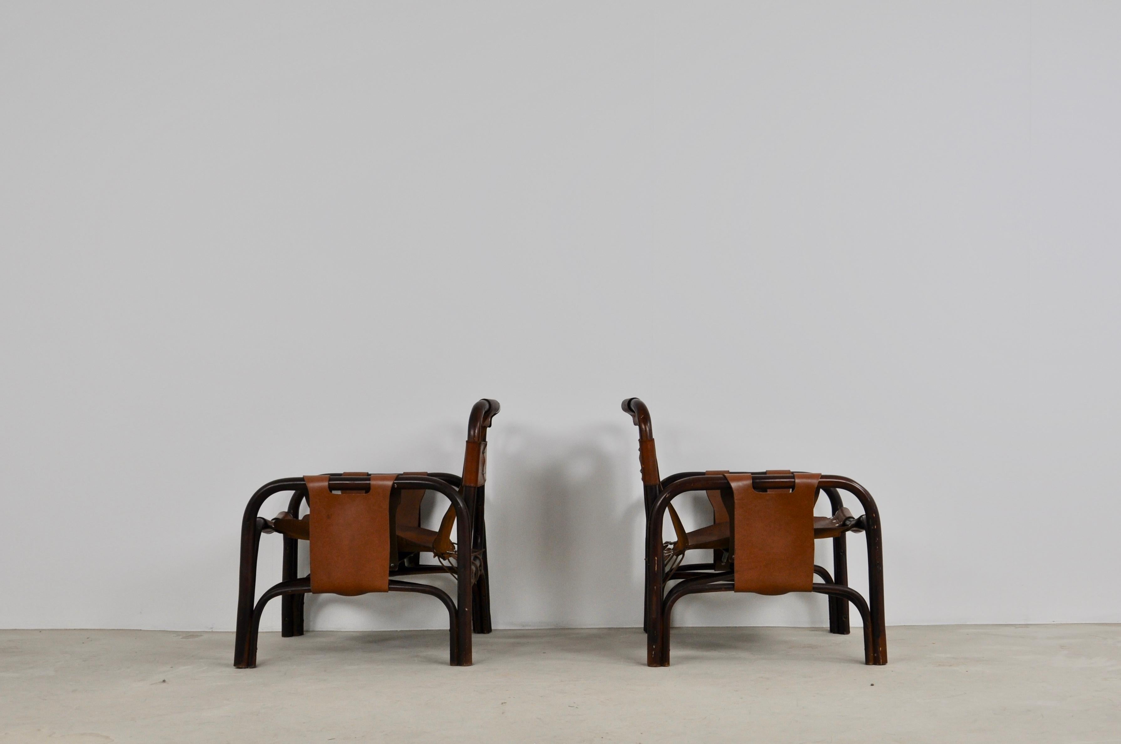 Mid-Century Modern Armchairs Italian , 1960s, Set of 2