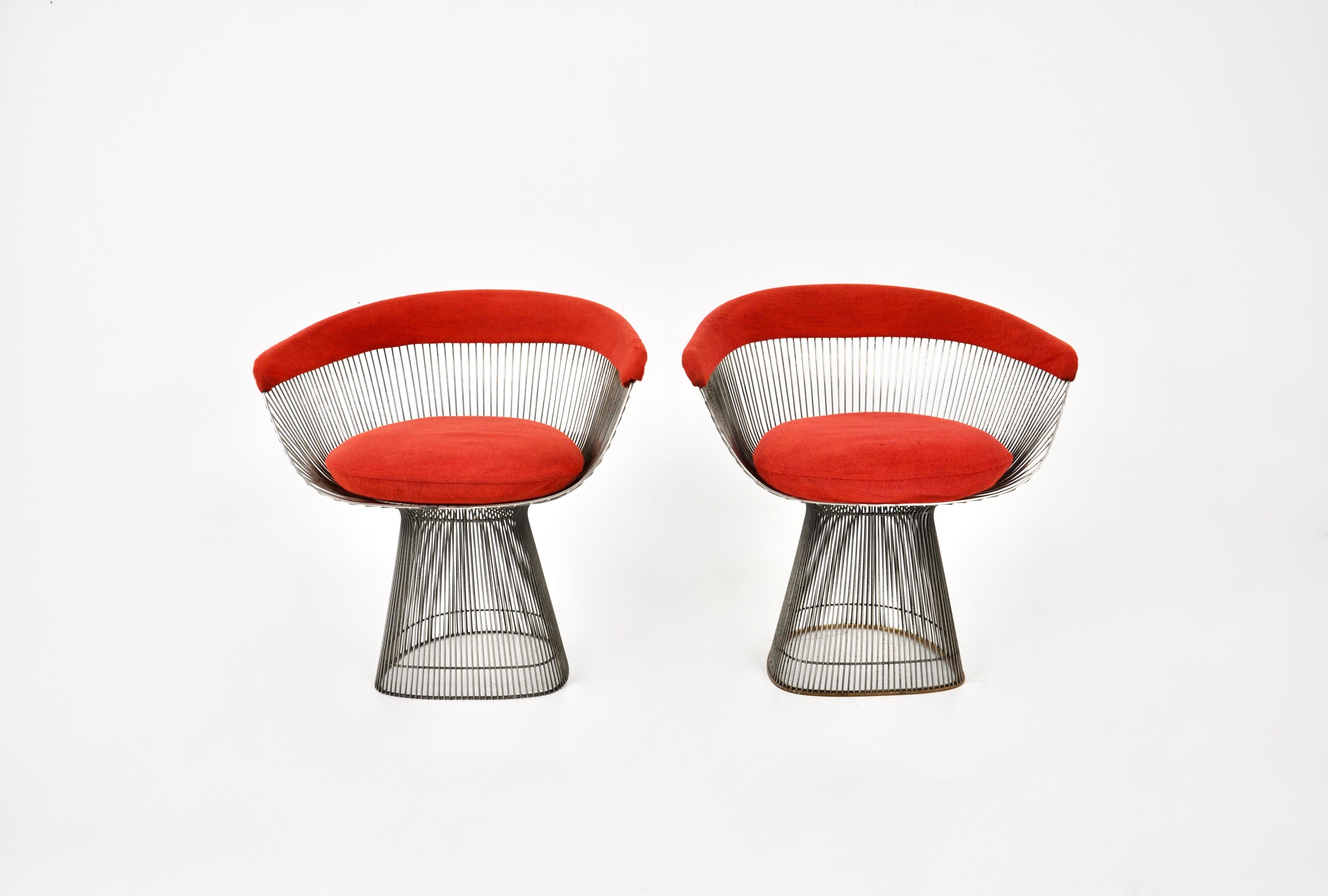 Central American Chairs by Warren Platner for Knoll International, 1960s, set of 2