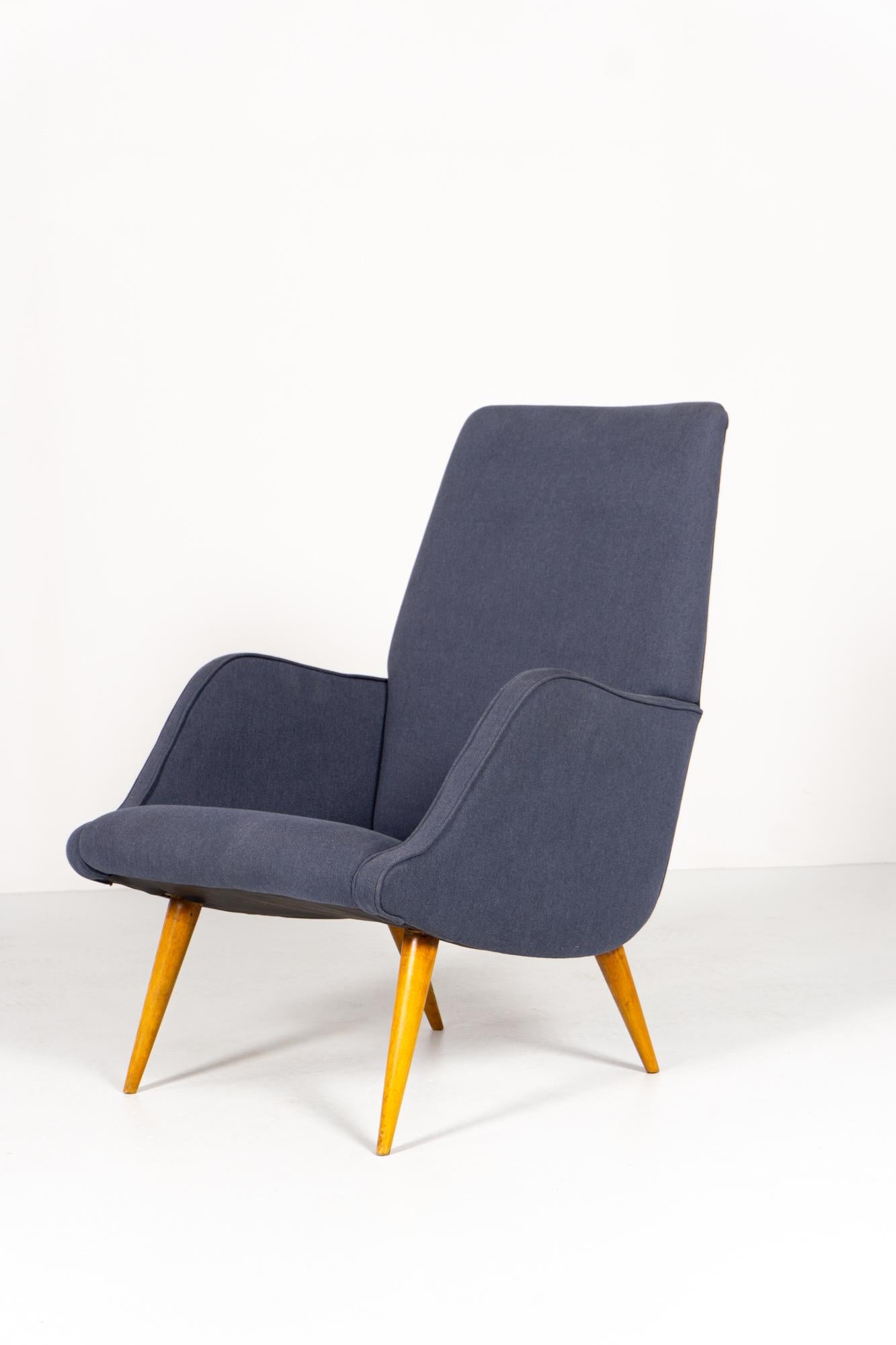 Mid-Century Modern Fauteuils Carlo de Carli, 1955 en vente