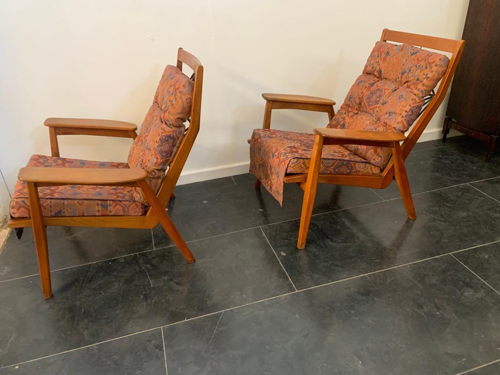 Armchairs from Cerruti, Lissone, 1950s, Set of 2 For Sale 3