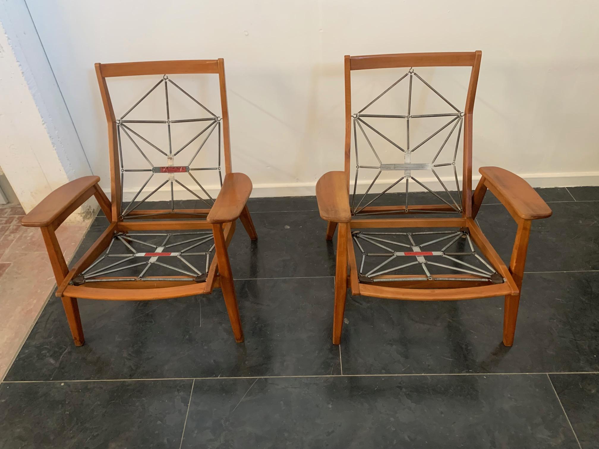 Armchairs from Cerruti, Lissone, 1950s, Set of 2 For Sale 9