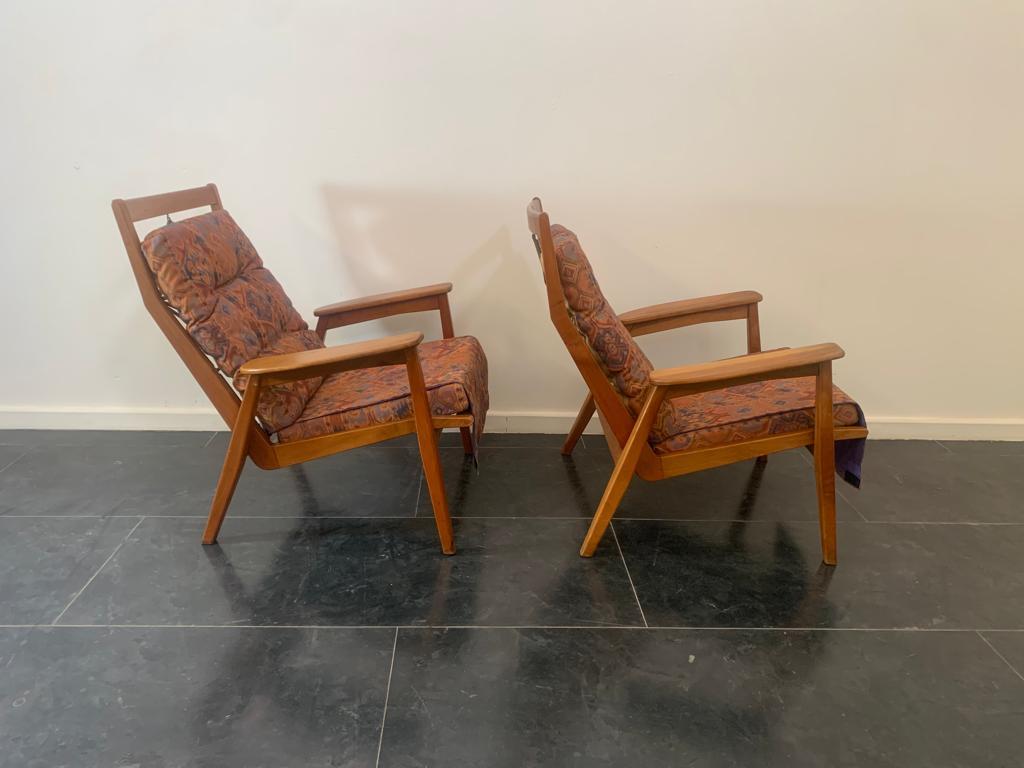 Italian Armchairs from Cerruti, Lissone, 1950s, Set of 2 For Sale