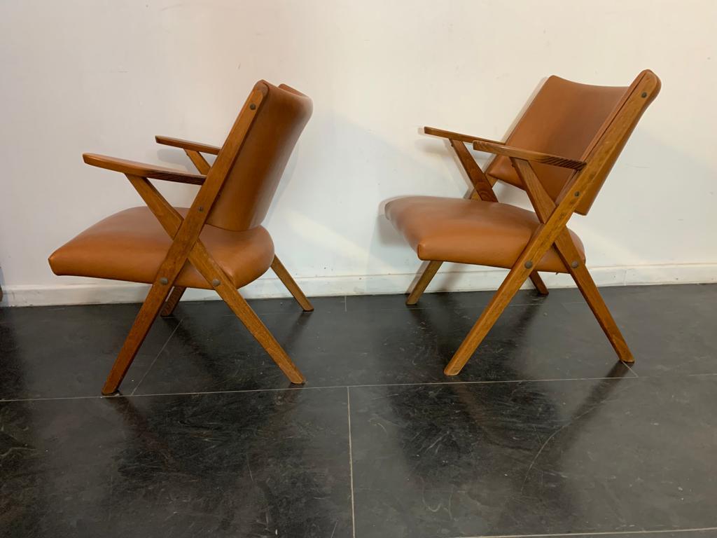 Armchairs from the Real, 1960s, Set of 4 6