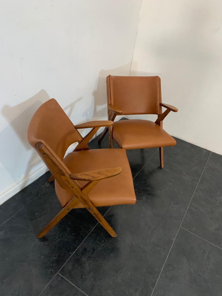 Armchairs from the Real, 1960s, Set of 4 10