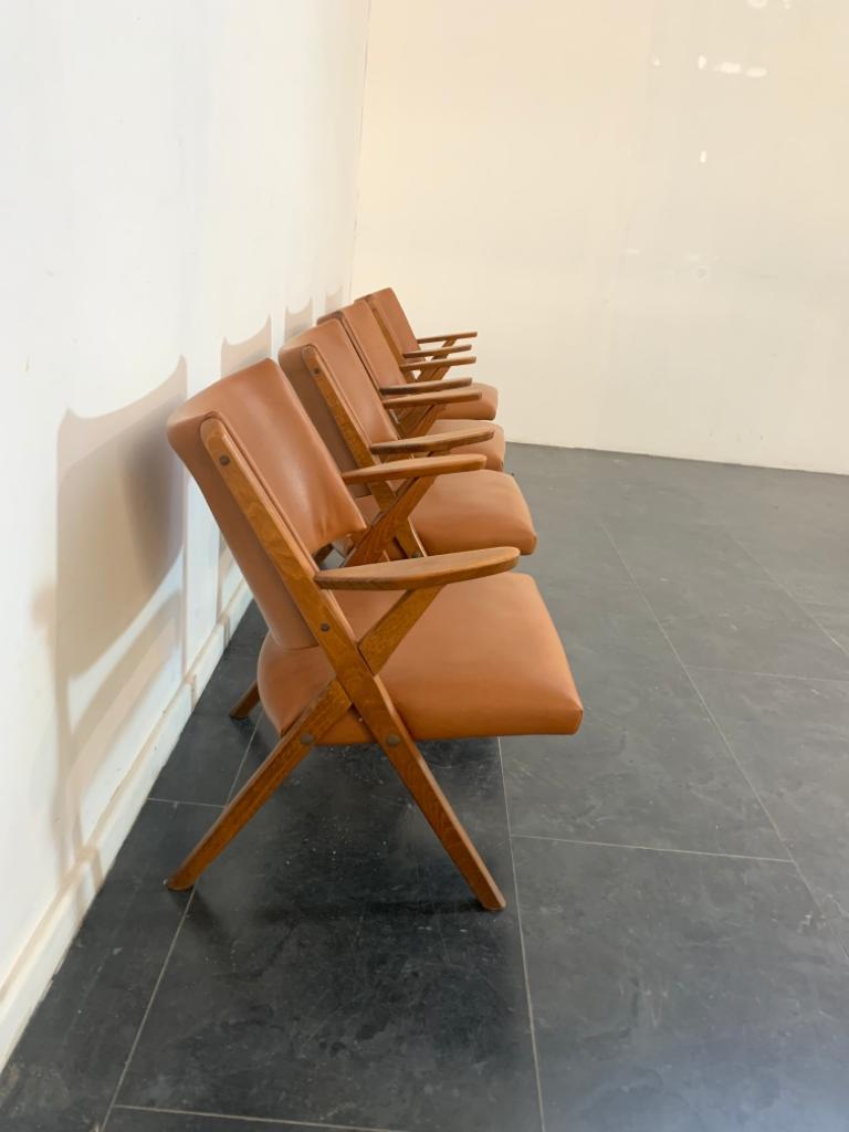 Mid-20th Century Armchairs from the Real, 1960s, Set of 4