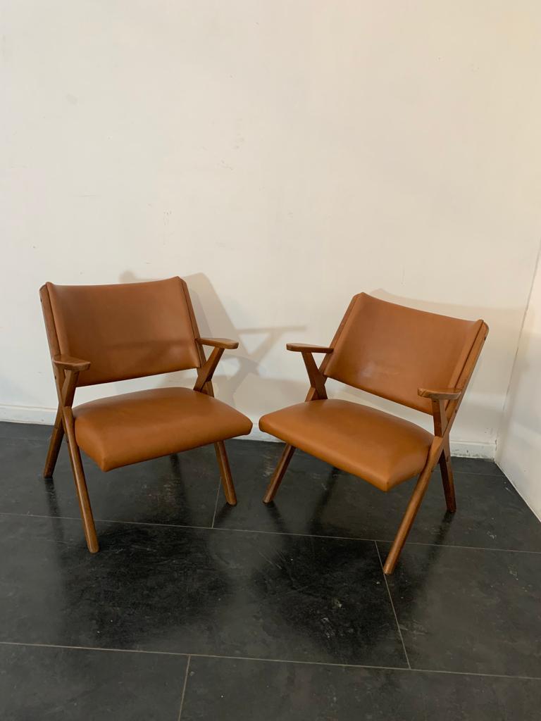 Armchairs from the Real, 1960s, Set of 4 1