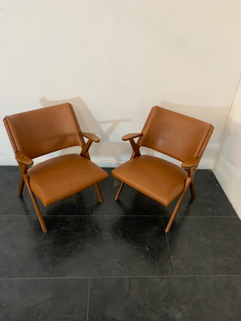 Armchairs from the Real, 1960s, Set of 4 2