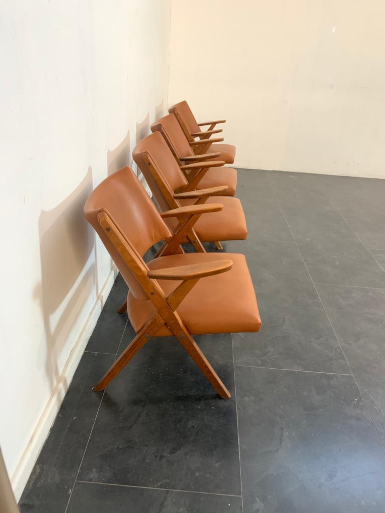 Armchairs from the Real, 1960s, Set of 4 3
