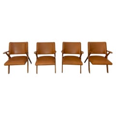 Armchairs from the Real, 1960s, Set of 4